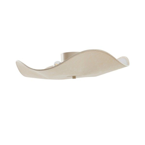 Plafoniera color crema in carta ø 60 cm Monshi – Jotex