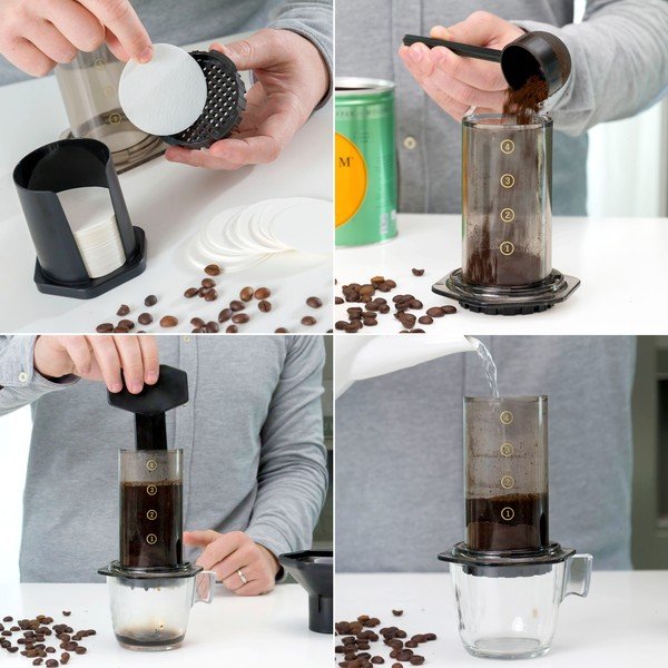 Set per la preparazione del caffè Cafetiere - InnovaGoods-image-1