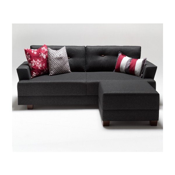 Divano grigio angolo sinistro Ingrid - Balcab Home