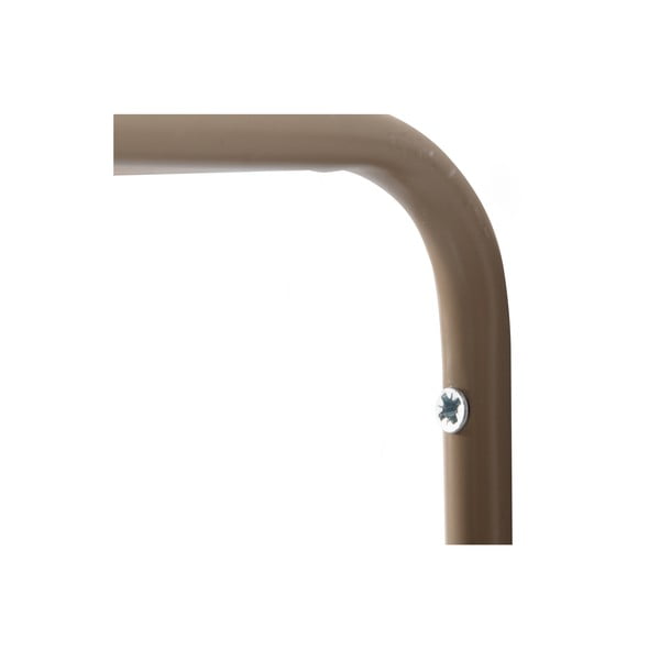 Scarpiera pensile in metallo marrone chiaro Josse - WOOOD-image-3