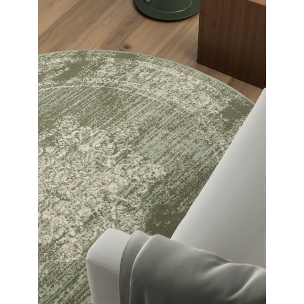 Tappeto rotondo verde ø 120 cm Gloria Lydia – Hanse Home-image-2