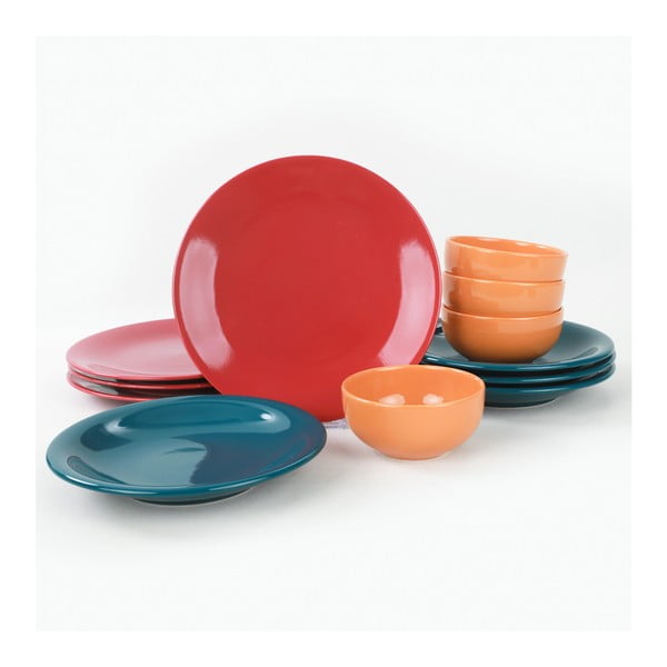 Set di pentole in ceramica da 12 pezzi Rainbow - My Ceramic