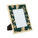 Portafoto da tavolo verde e oro, 15 x 20 cm Glam - Mauro Ferretti