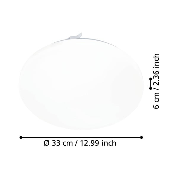 Plafoniera LED bianca FRANIA – EGLO-image-2