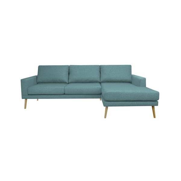 Modrá rohová pohovka Windsor & Co. Vega, pravý roh