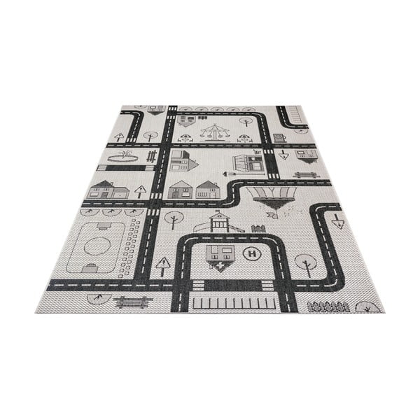 Tappeto baby crema City, 160 x 230 cm - Ragami-image-3