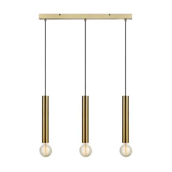 Lampada a soffitto a sospensione di colore oro, lunghezza 75 cm Sencillo - Markslöjd