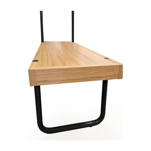 Set di panca e appendiabiti con struttura in acciaio Ben - Woodman-image-4