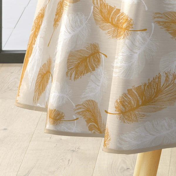 Tovaglia adatta per pulizia con panno umido ø 160 cm Sarina – douceur d'intérieur-image-3