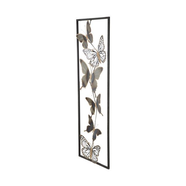 Decorazione murale in metallo Farfalle, lunghezza - Mauro Ferretti-image-3
