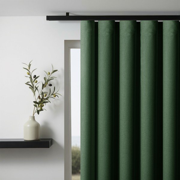 Tenda parzialmente oscurante verde scuro Calisto – Filumi-image-2