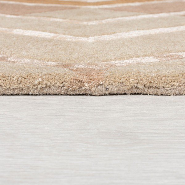 Tappeto in lana beige , 160 x 230 cm Harlow - Flair Rugs-image-3