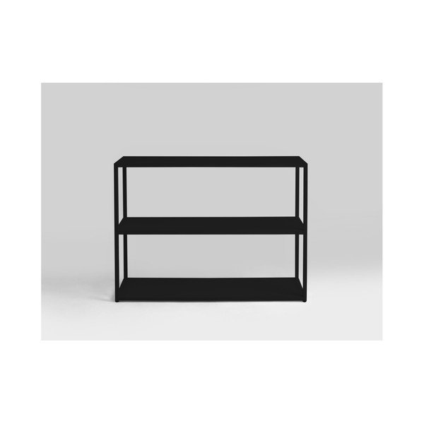 Libreria Hyller Custom Form nera, altezza 75 cm - CustomForm-image-1