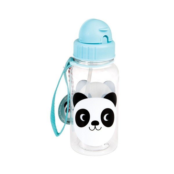 Bottiglia per bambini azzurra in tritolo 500 ml Miko the Panda – Rex London