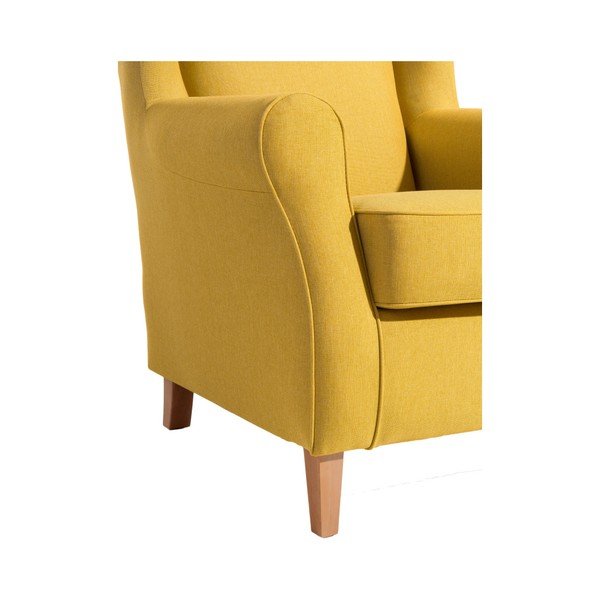 Poltrona gialla Lorris Yellow - Max Winzer-image-1
