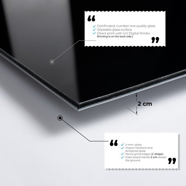 Pittura su vetro - riproduzione 70x50 cm Vincent van Gogh - Wallity-image-4