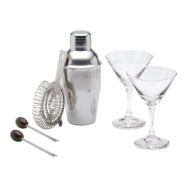 6dílný koktejlový set Kitchen Craft Martini Bar Craft