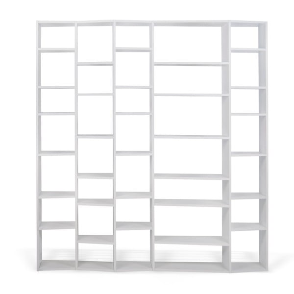 Libreria bianca 216x224 cm Valsa – TemaHome