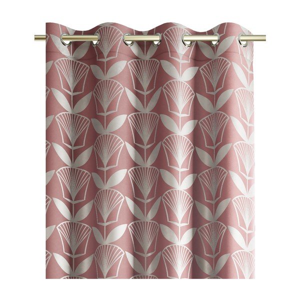 Tenda rosa Floris, 140 x 250 cm Oxford - AmeliaHome