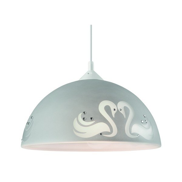 Apparecchio a sospensione grigio Swan - LAMKUR-image-1