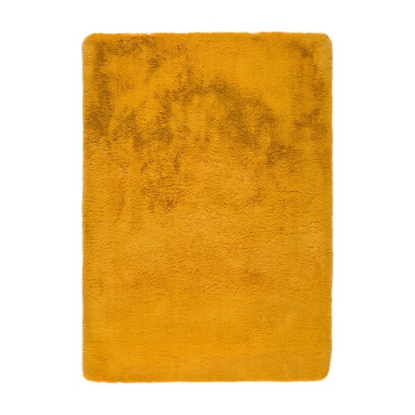 Tappeto arancione , 160 x 230 cm Alpaca Liso - Universal