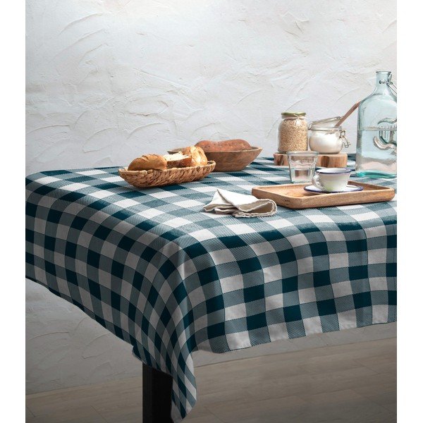 Tovaglia Turchese Vichy, 140 x 200 cm - Really Nice Things-image-1