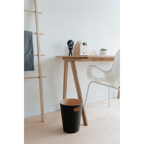 Cestino in legno da 7,5 l Woodrow - Umbra-image-1