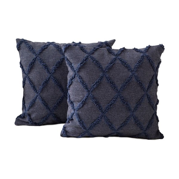 Federe decorative in set 2 pz 43x43 cm Tuffet – Mioli Decor