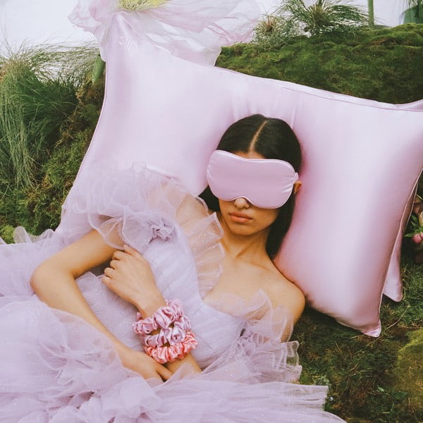 Federa per cuscino in seta 51x76 cm Wildflower – slip-image-1