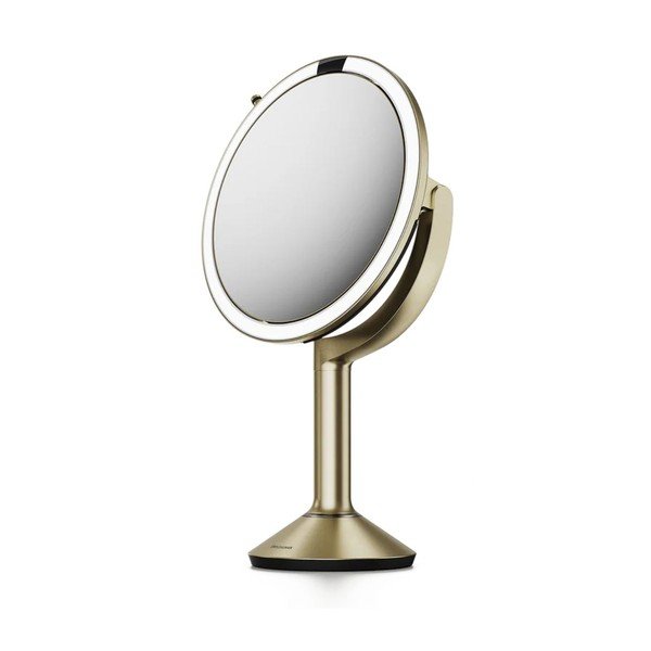 Specchio per make-up con illuminazione/con ingrandimento (con ingrandimento 5x/con ingrandimento 10x) ø 20 cm Trio – simplehuman