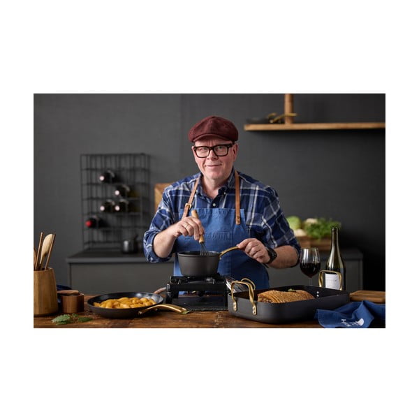 Padella in alluminio con superficie antiaderente ø 28 cm – Holm-image-3