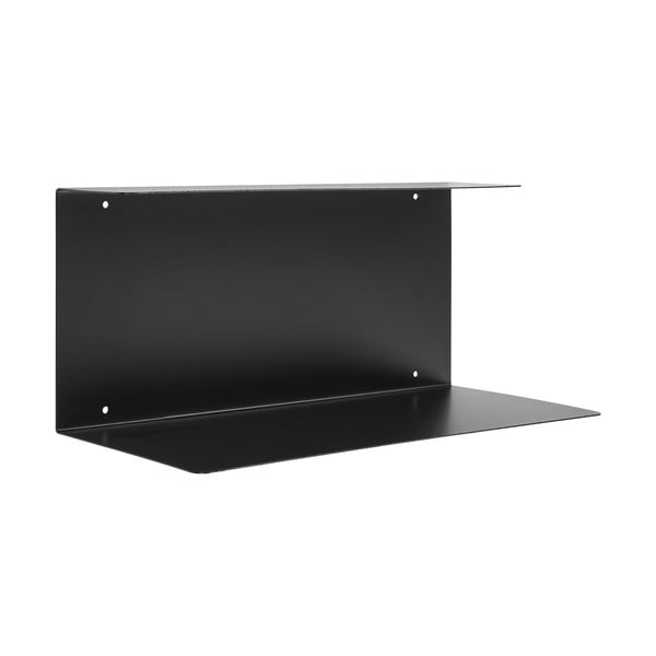 Mensola nera in metallo con ripiani multipli 18 cm Lille – House Nordic-image-2