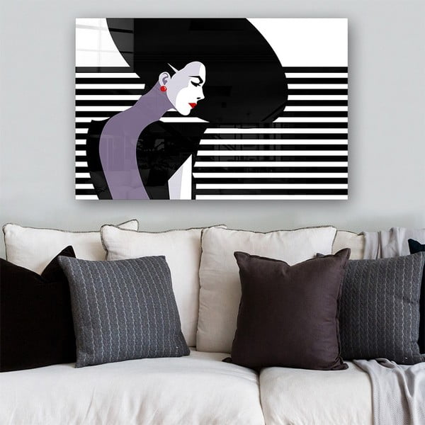 Pittura su vetro 70x50 cm - Wallity-image-1