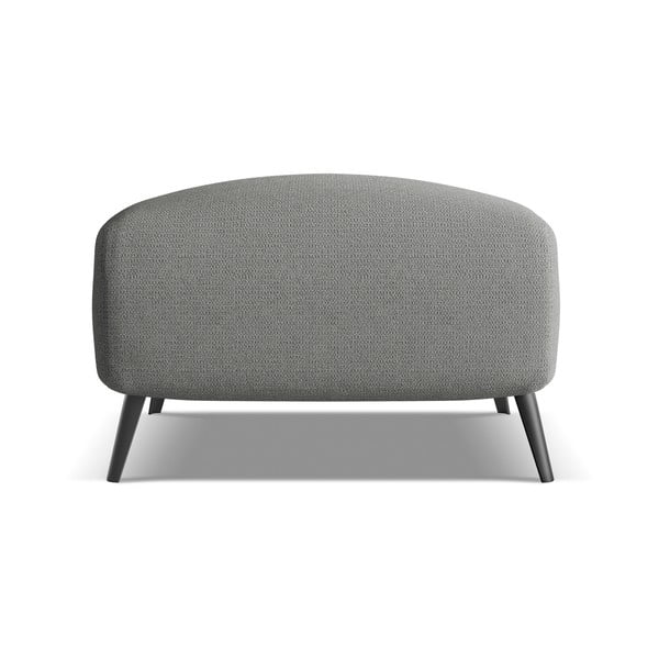 Pouf grigio chiaro Malie - Makamii