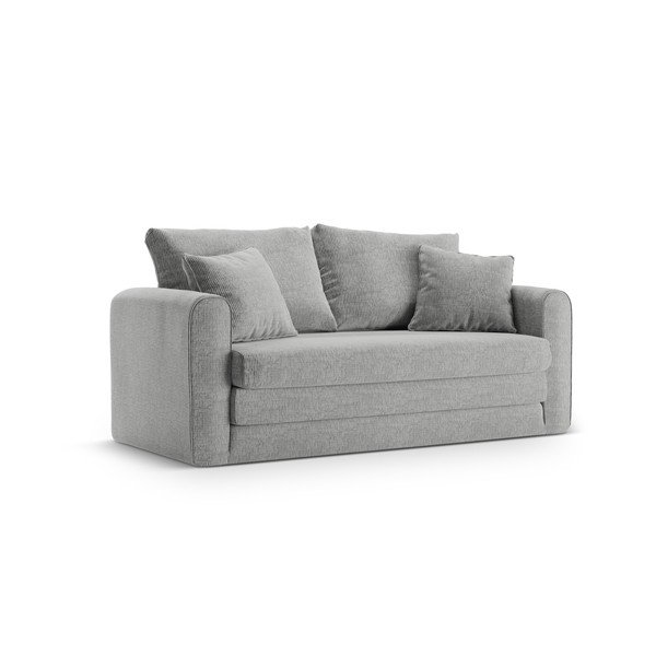Divano grigio chiaro allungabile 158 cm Lido – Micadoni 