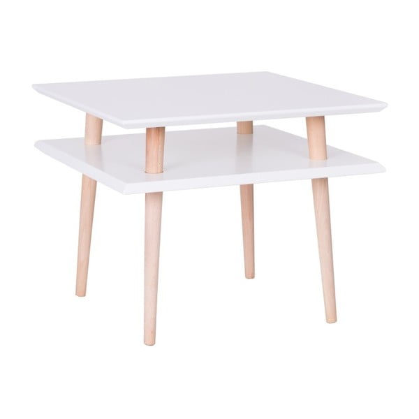 Tavolino bianco , 55x55 cm Square - Ragaba