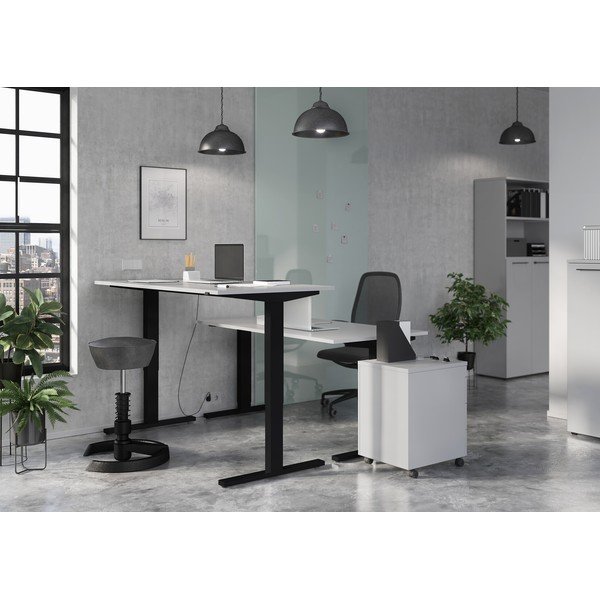 Tavolo da lavoro con altezza regolabile elettricamente 80x160 cm Agenda - Germania-image-4