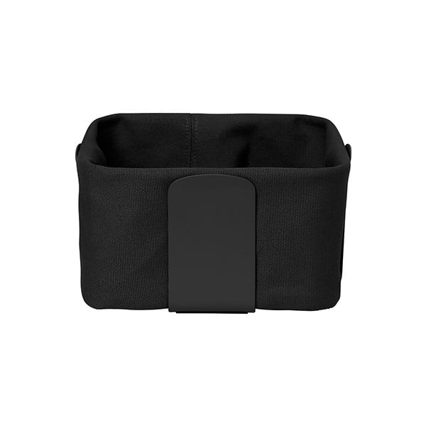 Cestino per il pane in tessuto nero Pane, 20 x 20 cm - Blomus