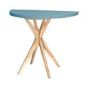 Tavolo da pranzo rotondo allungabile 45x90 cm Jubi – Ragaba
