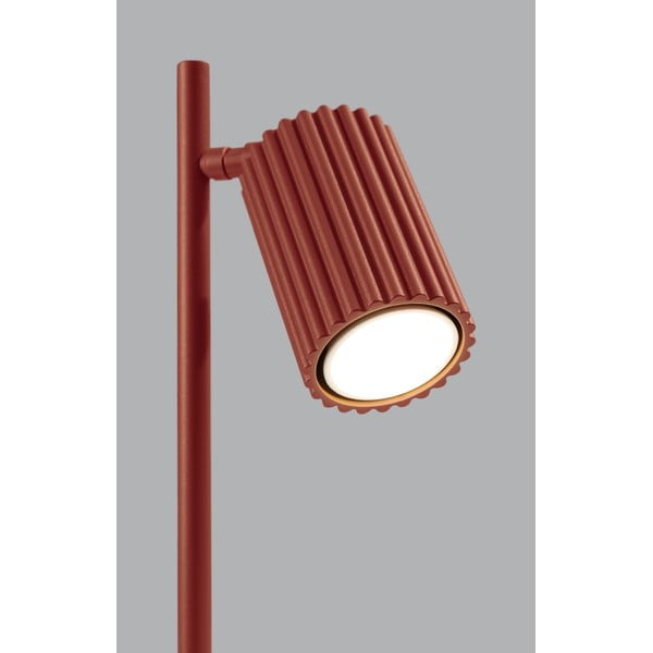Lampada da tavolo color mattone (altezza totale 43 cm) Gleam – Sollux-image-4