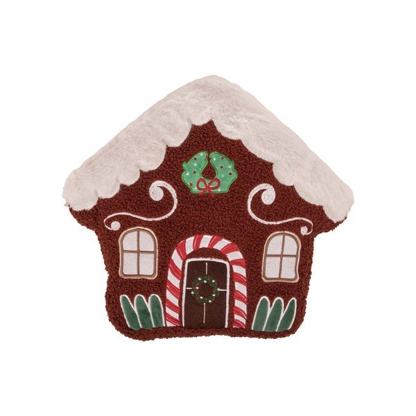 Cuscino decorativo in bouclé a tema natalizio 38x35 cm House – Tiseco Home Studio