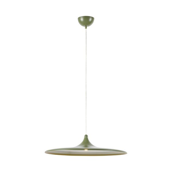 Lampadario LED verde in metallo con intensità regolabile ø57x13 cm Beam – Markslöjd