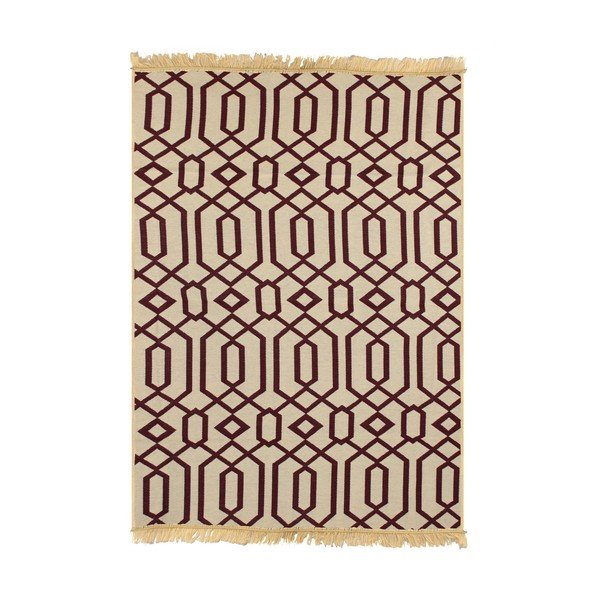 Tappeto Kenar bordeaux, 80 x 150 cm - Ya Rugs