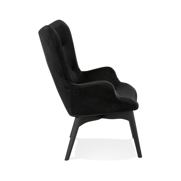 Poltrona nera Wahou - Kokoon-image-3