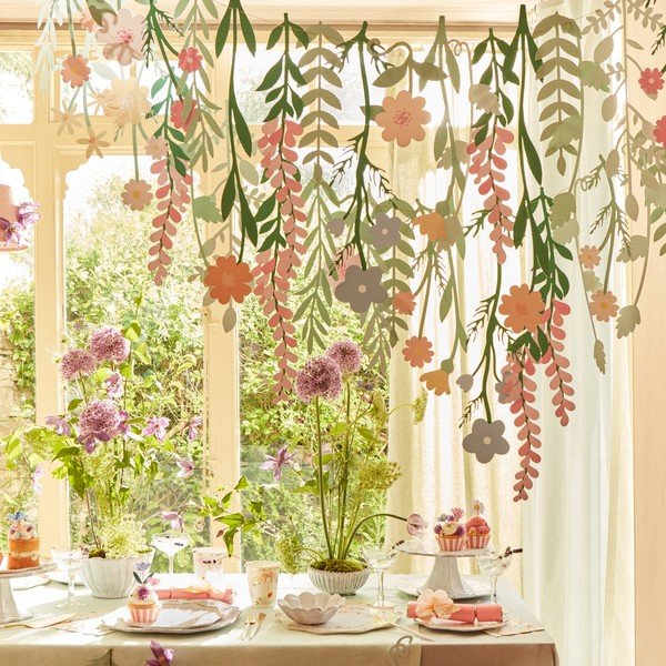 Ghirlanda Floral Backdrop - Meri Meri-image-1
