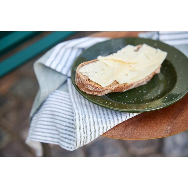 Piatto da dolce verde scuro in smalto ø 20 cm Doris – Sagaform-image-2