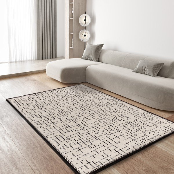 Tappeto color crema 133x190 cm Retro – Universal-image-1