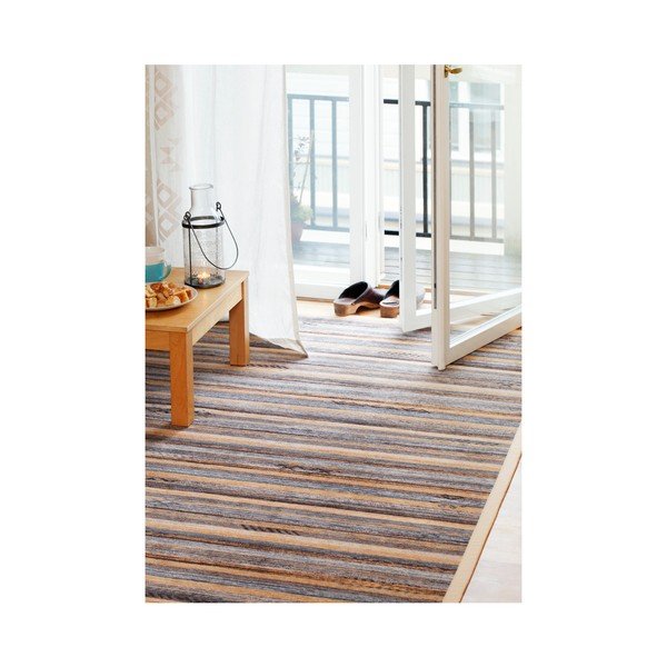 Tappeto bifacciale a motivi beige, 160 x 230 cm Liiva - Narma-image-4
