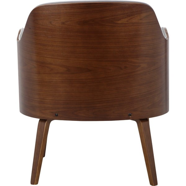 Poltrona in velluto grigio Haruko - Støraa-image-4