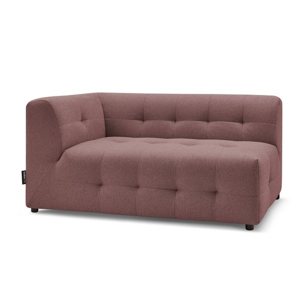 Modulo divano rosa scuro (angolo sinistro) Kleber - Bobochic Paris-image-3